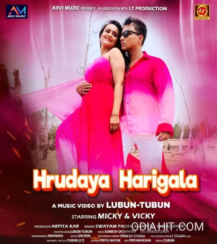 Hrudaya Harigala Odia Album Song song cover art