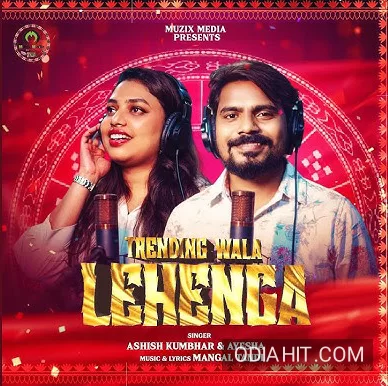 Trending Wala Lehenga song cover art